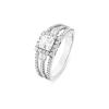 Image Bague pour femme FAVS 40005167 - 925 Argent - Couleur Or ou Argent - Taille 52, 54 et 56