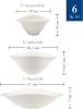 Image Pack 6 Pièces Villeroy & Boch ‎10-4257-8549 Vapiano Trio De Coupelles - Porcelaine Premium - Blanc