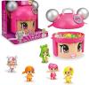 Image Pack Figurines Pinypon 700015210 Famosa  - Mix & Max Neon Party, Conteneur avec 5 Figurines Exclusives Multicolore