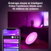 Image Lampe Bloom Philips Hue White & Color Ambiance 4ème génération - Noir, compatible Bluetooth, fonctionne avec Alexa, Google Assistant et Apple Homekit