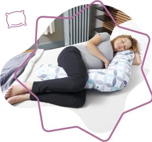 Image Coussin de Grossesse Evolutif  Badabulle B050502 - Tissu Certifié Oeko-Tex - Confortable & Silencieux
