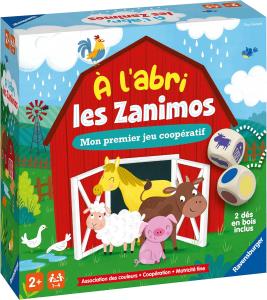 Image À l'abri Les Zanimos !  Ravensburger 22339 - Jeu de société pour Enfants - Version française