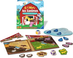 Image À l'abri Les Zanimos !  Ravensburger 22339 - Jeu de société pour Enfants - Version française