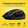 Image Souris Gaming Sans Fil CORSAIR DARK CORE RGB PRO SE - Jeu FPS/MOBA Avec Recharge Qi - Boutons Programmables