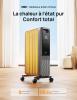 Image Radiateur à huile Dreo OH310 - Chauffage électrique mobile économique