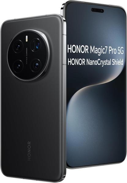 Image Smartphone 6.8" OLED HONOR Magic7 Pro 5G - RAM 12GO + SSD 512GO + HONOR Band 9 OFFERT
