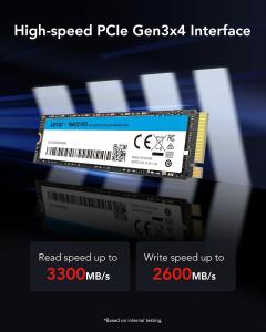 Image SSD Interne 2To Lexar NM610PRO - M.2 2280 PCIe Gen3x4 NVMe 1.4