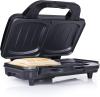 Image Tristar SA-3060 - Appareil à croque-monsieur - 900 W – 2 portions – Plaques extra-profondes, Noir