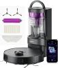 Image Aspirateur Robot Eureka E20 Plus-BK DuoDetect AI - 8000 Pa avec Station de Vidange Automatique sans Sac
