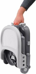 Image Rehausseur Chaise Bébé Chicco 5079340400000 Pocket Snack - Chaise Haute Portable Dark Grey