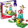 Image Coffret 240 Pièces MEGA HDL86 Pokémon - Moulin à la Campagne - Pikachu, Roucool Et Moumouton