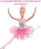 Image Poupée Barbie Dreamtopia HLC25 Mannequin Ballerine avec Lumières Scintillantes - Diadème Et Tutu Rose