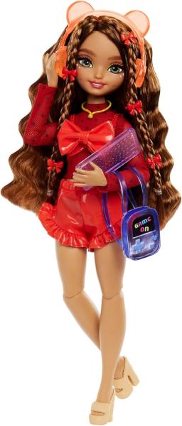 Image Poupée Barbie HYC23 Teresa Équipe de Rêve + Accessoires - Cheveux Bruns et Barrettes