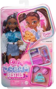 Image Poupée Barbie HYC22 Brooklyn - Équipe de Rêve - Longs Cheveux Noirs
