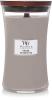 Image Grande bougie parfumée WoodWick 93106E en jarre avec mèche qui crépite