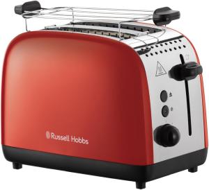 Image Grille pain Russell Hobbs 26554-56 Toaster - Colours Plus Inox rouge