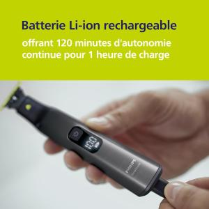 Image Tondeuse Electrique Homme Philips QP6652/35 OneBlade Pro 360 Authentique Visage+Corps