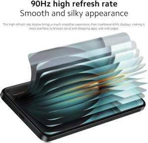 Image Smartphone  6.71" Xiaomi Redmi A3 - RAM 4Go +SSD  128Go - 5000 mAh, taux de rafraîchissement 90 Hz - Noir