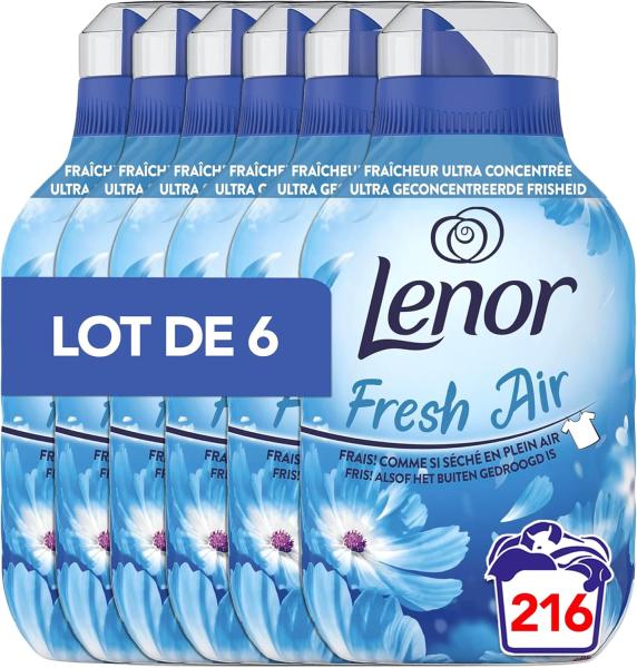Image 6x36 Adoucissant Linge Lenor Air Frais
