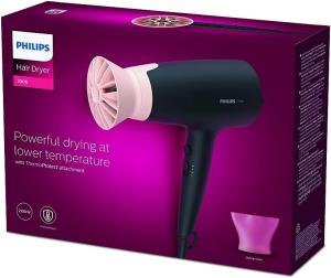 Image Seche-cheveux Philips BHD350/10 Series 3000-2100W - 6 Combinaisons Vitesse/T - Fonction Ionique - ThermoProtect