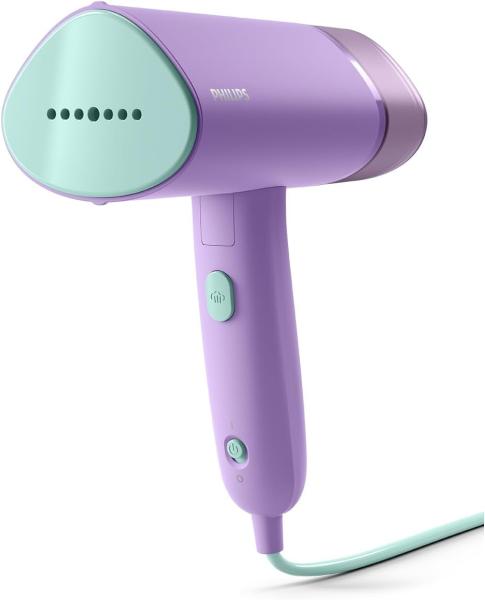 Image Défroisseur Vapeur à Main Philips STH3010/30 3000 Séries - 1000W, 20 g/Min de Vapeur, Réservoir d'eau Amovible de 100 ML