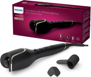 Image Fer à Boucler Cheveux Femme Philips BHB876/00 série 8000 - Boucleur automatique - noir