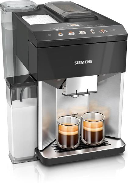 Image Machine à café Automatique SIEMENS TQ513R01 - EQ500, aromaDouble Shot, autoMilk Clean, ceramDrive, coffeeSelect