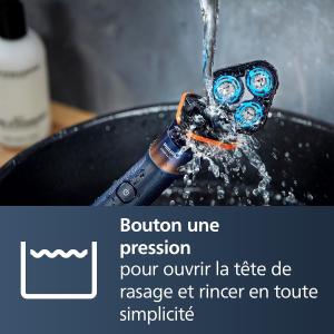 Image Rasoir électrique Homme Philips X5012/00 Series 5000X - 100 pourcent étanche, Technologie SkinProtect, Tête flexible à 360°