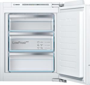 Image Mini Congélateur Bosch GIV11AFE0, Série 6 - Petit et Encastrable 72 x 56 cm, 72 L [Classe énergétique E]