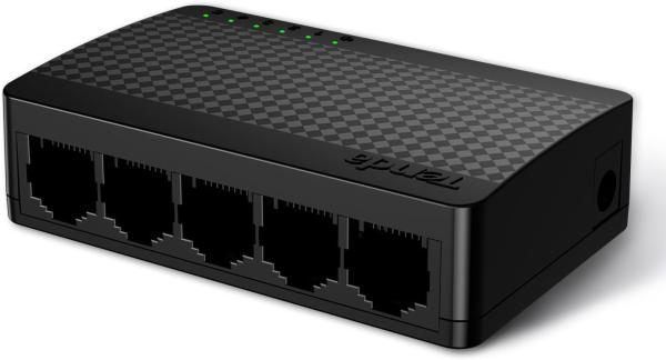 Image Switch Ethernet Tenda SG105 V4.0 Gigabit 5 Port, Switch Gigabit 10/100/1000 Mbps, Switch rj45 avec Indicateur LED