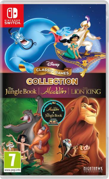 Image Jeu Console Nintendo Switch Disney Classic Games Collection - Le livre de la Jungle, Aladdin, le Roi Lion