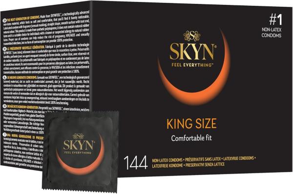 Image Mega pack de 144 Préservatifs Extra large Skyn King Size