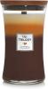 Image Grande Bougie Parfumée WoodWick Trilogy Café Sweets - Café gourmand - Jarre avec mèche Pluswick