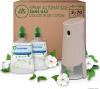 Image Pack Désodorisant Air Wick Active Fresh - 1 Diffuseur + 2 Recharges Parfum Douceur de Coton Spray Automatique Sans Gaz