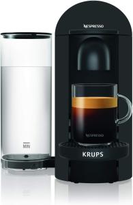 Image Nespresso YY3922FD Krups Vertuo Plus - Cafetière Electrique Espresso - Noir Mat