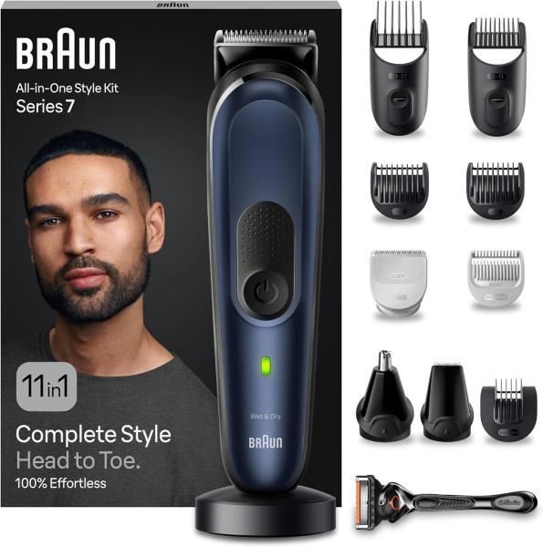 Image Tondeuse Tout-En-Un Rasoir Braun  Series 7 MGK7450