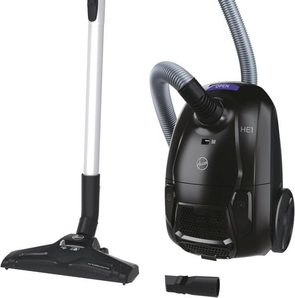 Image Aspirateur Traineau avec Sac Hoover HEZ107HM Compact et Puissant HE1 Home + Accessoires embarqués