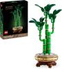 Image Le Bambou de la Chance LEGO 10344 Botanicals - Plante Artificielle pour décoration intérieure - Pot et Socle Effet Bois