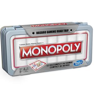 Image Hasbro Monopoly Road trip - Jeu de Société De Voyage - Compact - A partir de 8 ans