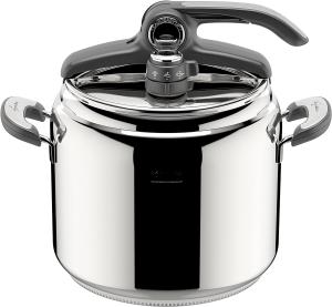 Image Autocuiseur Lagostina Novia Vitamin Lagoeasy'UP - 9L - 24cm - Fabriqué en Italie - Acier Inoxydable 18/10