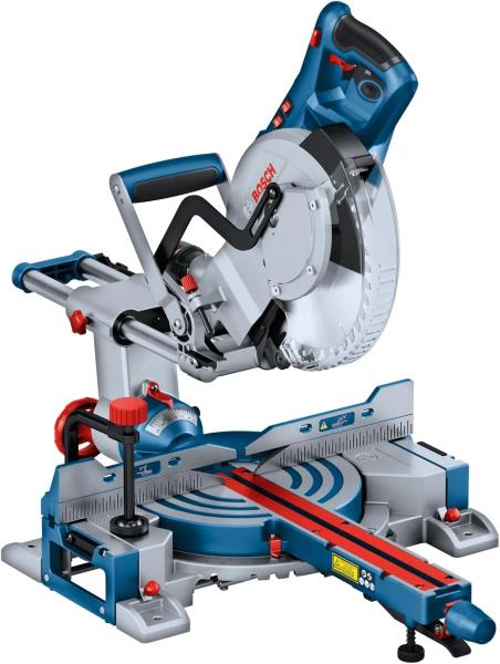 Image Scie Bosch Professional GCM 305-254 D à onglets radiale mobile - avec 1 lame de scie circulaire, 2 supports de pièce, sac à poussière, serre-joint