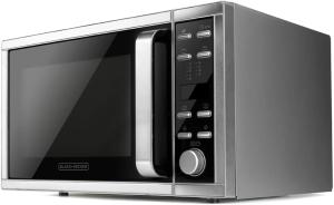 Image Four Micro-ondes BLACK+DECKER BXMY901E 00W, 25L, Grill et convection, 5 puissances, 2 fonctions combinées
