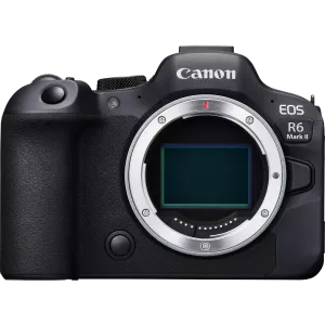 Image Boîtier Canon EOS R6 Mark II - Appareil Photo Hybride sans Objectif - 24,2 mégapixels, 40 img/s, vidéo 4K 60p, Dual Pixel CMOS Auto Focus II, Noir