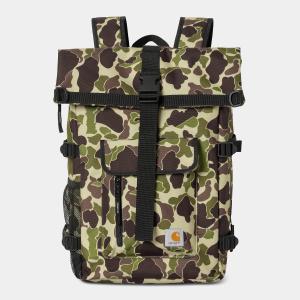 Image Philis Carhartt WIP Camo Duck Green Backpack - Sac à dos Homme - 21.5L - 50 x 33 x 13 cm