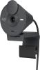 Image Webcam Streaming FHD Logitech Brio 300 Avec Volet Confidentialité, micro à réduction de bruit, USB-C - Graphite