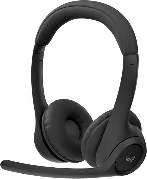 Image Casque Sans Fil Logitech Zone 300 Bluetooth avec Microphone Antiparasite - Noir