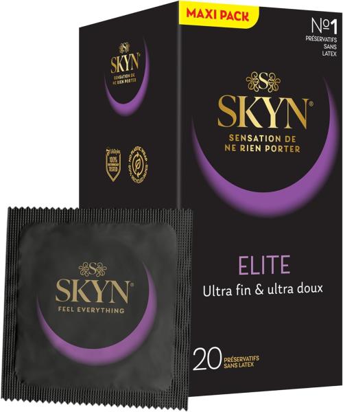 Image Pack de 20 Préservatifs sans latex Skyn Elite Skynfeel