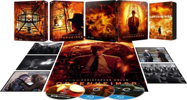 Image Steelbook 4K Oppenheimer Édition Collector Limitée - Ultra HD -2023 - Region Free