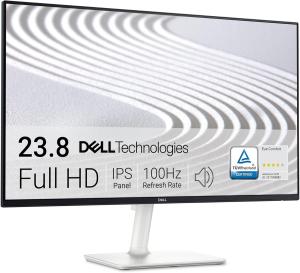 Image Écran PC 24" FHD Dell S2425H - Full HD (1920x1080) - 100Hz, IPS, 4ms, 99% sRGB - Blanc
