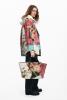 Image Desigual x M. Christian Lacroix - Sac Bouquet Femme multi-poignées avec fermeture éclair - Imprimé de fleurs